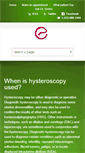 Mobile Screenshot of hysteroscopy.com